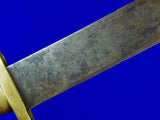 Spanish Spain Antique 19 Century Short Sword Large Knife