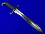 Spanish Spain WWI WW1 Bolo Knife Short Sword with Scabbard