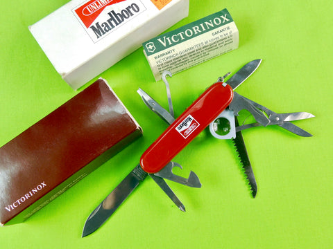 Swiss Switzerland Victorinox Marlboro Folding Pocket Multi Tool Knife