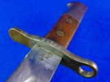 Swiss Switzerland WW1 Saw Back Bayonet Short Sword w/ Scabbard