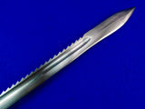 Swiss Switzerland WW1 Saw Back Bayonet Short Sword w/ Scabbard