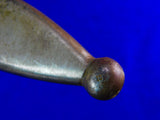 Swiss Switzerland WW1 Saw Back Bayonet Short Sword w/ Scabbard