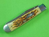 US CASE XX 2003 First Production Run 6254 SS Trapper Folding Pocket Knife & Box