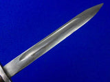 Turkish Turkey WW2 Mauser Bayonet Fighting Knife w/ Scabbard