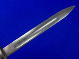 Turkish Turkey WW2 Mauser Bayonet Fighting Knife w/ Scabbard