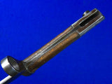 Turkish Turkey WW2 Mauser Bayonet Fighting Knife w/ Scabbard