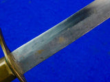 US WW2 Custom Handmade Theater Fighting Knife from Indonesian Sword w/ Sheath