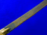 Antique US Civil War 19 Century Leather Scabbard Sheath Holster for Socket Bayonet Bayonets