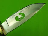 US 2003 Buck 192 Special Edition Custom Shop Limited Vanguard B192-SP52-0 Laser-cut Deer Hunting Knife