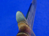 US WW2 Vintage Camillus M3 Guard marked Fighting Knife w/ Scabbard