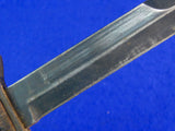 US WW2 Vintage Camillus M3 Guard marked Fighting Knife w/ Scabbard