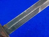 US WW2 Vintage Camillus M3 Guard marked Fighting Knife w/ Scabbard