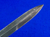 US WW2 Vintage Camillus M3 Guard marked Fighting Knife w/ Scabbard