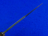 US WW2 Vintage Camillus M3 Guard marked Fighting Knife w/ Scabbard