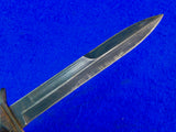 US WW2 Vintage Camillus M3 Guard marked Fighting Knife w/ Scabbard