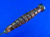 US WW2 Vintage Camillus M3 Guard marked Fighting Knife w/ Scabbard