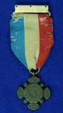 Antique US 1887 Civil War Sons of Veterans Lady's Society Medal Pin Order Badge