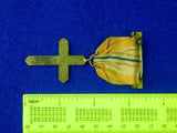 Vintage US 1960 Catholic Boy Scouts AD Altare Del Award Cross Medal Order Badge