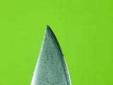 RARE 1970s Lee E Olsen Fur Long Warren Michigan Folding Pocket Lock Back Knife