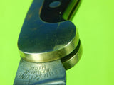 RARE 1970s Lee E Olsen Fur Long Warren Michigan Folding Pocket Lock Back Knife