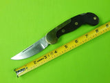 RARE 1970s Lee E Olsen Fur Long Warren Michigan Folding Pocket Lock Back Knife