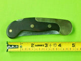 RARE 1970s Lee E Olsen Fur Long Warren Michigan Folding Pocket Lock Back Knife
