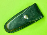RARE 1970s Lee E Olsen Fur Long Warren Michigan Folding Pocket Lock Back Knife