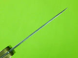 RARE 1970s Lee E Olsen Fur Long Warren Michigan Folding Pocket Lock Back Knife