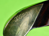 Vintage Old US 1970s Olsen MI Bowie Hunting Knife