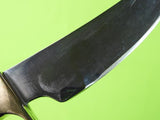 Vintage Old US 1970s Olsen MI Bowie Hunting Knife