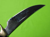 Vintage Old US 1970s Olsen MI Bowie Hunting Knife