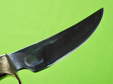 Vintage Old US 1970s Olsen MI Bowie Hunting Knife