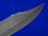 Vintage US 1979 Camillus Jet Pilot Survival Fighting Knife w/ Sheath Stone