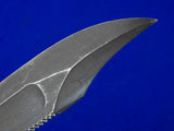 Vintage US 1979 Camillus Jet Pilot Survival Fighting Knife w/ Sheath Stone