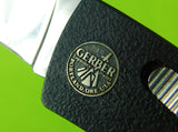 US 1980s Gerber Blackie Collins Bolt Action Lock Blade Folding Pocket Knife