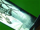 US 1984 Camillus Jet Pilot Survival Commemorative Engraved Fighting Knife #817