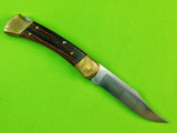 US 1993 Buck 110 Lockback Ace Hardware Anniv. Limited Folding Pocket Knife