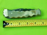 US 1999 Custom Made Handmade BRUCE WILSON Large Folding Pocket Hunting Knife