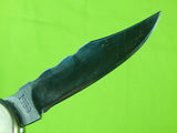 US 1999 Custom Made Handmade BRUCE WILSON Large Folding Pocket Hunting Knife