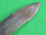 Antique US 19 Century Civil War Large Fighting Knife Short Sword w/ Sheath
