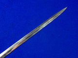 Antique Old US 19 Century Fraternal Masonic Sword w/ Scabbard