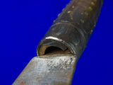 Antique Old US 19 Century Large Fighting Knife
