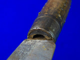 Antique Old US 19 Century Large Fighting Knife