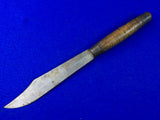 Antique Old US 19 Century Large Fighting Knife