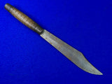 Antique Old US 19 Century Large Fighting Knife