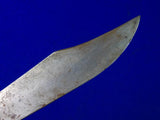Antique Old US 19 Century Large Fighting Knife