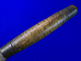 Antique Old US 19 Century Large Fighting Knife