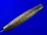 Antique Old US 19 Century Large Fighting Knife