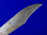 Antique Old US 19 Century Large Fighting Knife