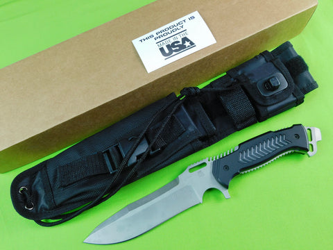 US 2006 UZI CryoEdge Defender Tactical Fighting Knife w/ Sheath Box